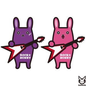 heyhachi (hey_hachi)さんのかわいくてROCKなウサギのイラストへの提案