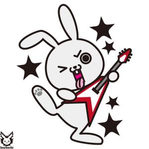 heyhachi (hey_hachi)さんのかわいくてROCKなウサギのイラストへの提案