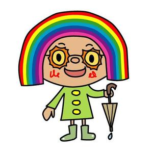 mym_322さんの虹をテーマにしたキャラクターデザインへの提案