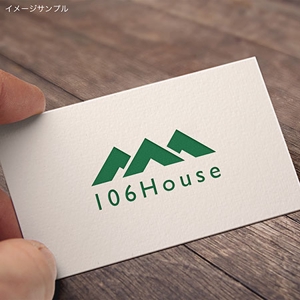  nobuworks (nobuworks)さんのゲストハウス「106House」のロゴへの提案