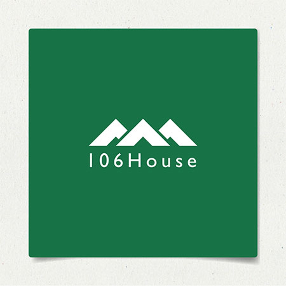 ゲストハウス「106House」のロゴ
