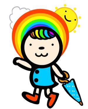 E.crayon (yuuuuuu_ecolibra)さんの虹をテーマにしたキャラクターデザインへの提案
