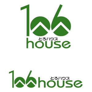 MacMagicianさんのゲストハウス「106House」のロゴへの提案