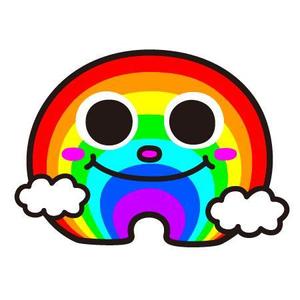 ParuNaka (parunaka)さんの虹をテーマにしたキャラクターデザインへの提案