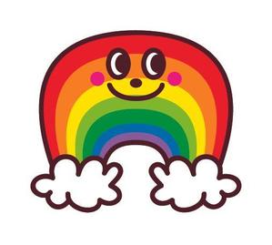 ennna (ennna0122)さんの虹をテーマにしたキャラクターデザインへの提案