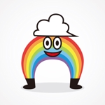 ponpokopoo (ponpokopoo)さんの虹をテーマにしたキャラクターデザインへの提案