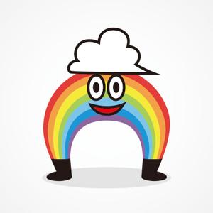 ponpokopoo (ponpokopoo)さんの虹をテーマにしたキャラクターデザインへの提案