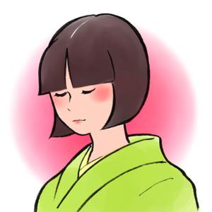 ひょう ()さんの日本人の女の子（バストアップ）のイラストへの提案