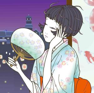 hideojoyabegin (hideojoya)さんの日本人の女の子（バストアップ）のイラストへの提案