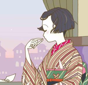 hideojoyabegin (hideojoya)さんの日本人の女の子（バストアップ）のイラストへの提案