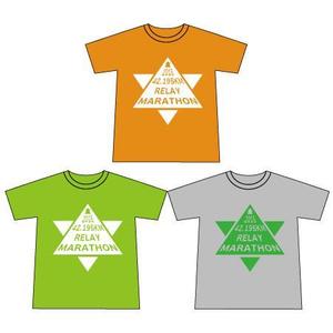 ebtenさんのマラソン大会参加賞Tシャツデザインの依頼ですへの提案