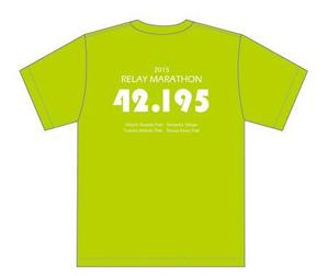 T-aki (T-aki)さんのマラソン大会参加賞Tシャツデザインの依頼ですへの提案