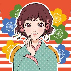 OKADAerk　オカダエリコ (okadaerk)さんの日本人の女の子（バストアップ）のイラストへの提案
