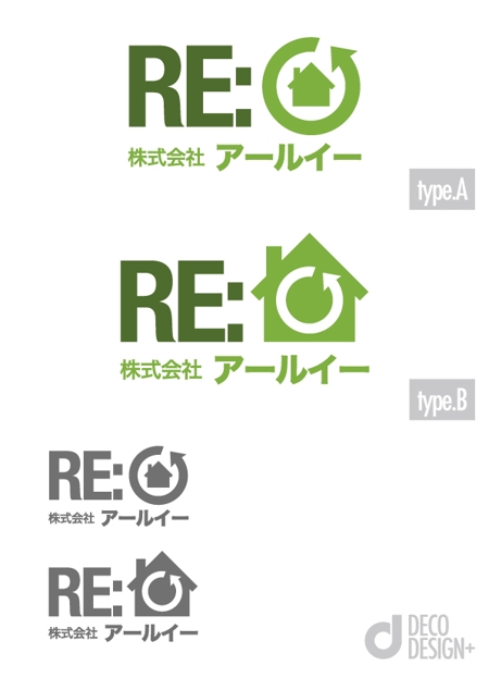 DECO (DECO)さんの建築関連のロゴ製作への提案