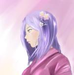 Nobuhiro Ebara (SuperLuigi)さんの日本人の女の子（バストアップ）のイラストへの提案