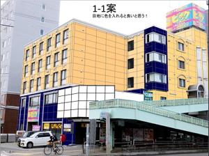 masasi3312142521さんのビルの外壁イメージデザインへの提案