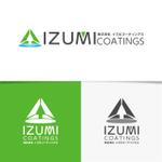 アンバー (AmberDESIGN)さんの塗料の販売・施工「㈱イズミコーポレーション」のロゴマークへの提案