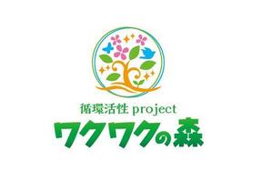 studioMUSA (musa_kimura)さんのワクワクを循環する森林プログラム『ワクワクの森』のロゴへの提案