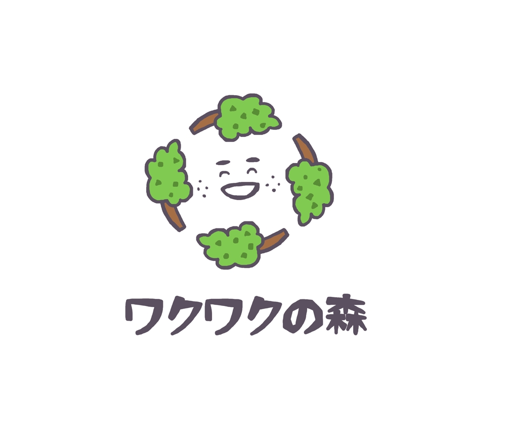 ワクワクを循環する森林プログラム『ワクワクの森』のロゴ