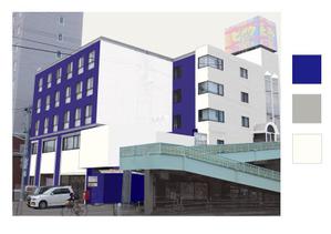 marukei (marukei)さんのビルの外壁イメージデザインへの提案