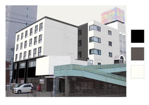 marukei (marukei)さんのビルの外壁イメージデザインへの提案
