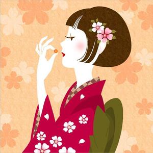 オダカカオリ (odkkor)さんの日本人の女の子（バストアップ）のイラストへの提案