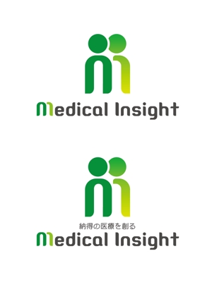 sakaemonさんのロゴ制作）医療サービス新会社メディカル・インサイトのロゴ制作への提案