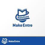 Q (qtoon)さんの教育系学生ビジネス"Make Entre"のロゴへの提案