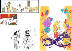 唐木みゆ ()さんの日本人の女の子（バストアップ）のイラストへの提案
