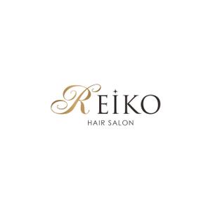 TK_graph (tetuya327)さんの美容室「ＨＡＩＲ　ＳＡＬＯＮ　ＲＥＩＫＯ」のロゴへの提案