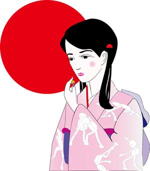 negogunさんの日本人の女の子（バストアップ）のイラストへの提案