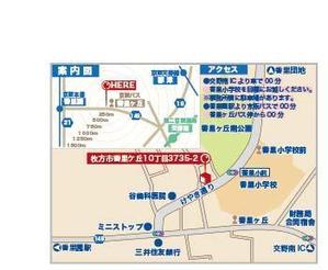 gon-0819さんの新規オープンする店舗兼事務所の案内地図を作成したいへの提案