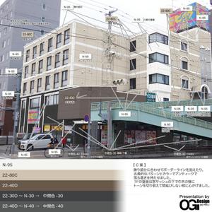 OGi Design  (ogidesign)さんのビルの外壁イメージデザインへの提案