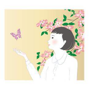 キムラマキコ (makiran)さんの日本人の女の子（バストアップ）のイラストへの提案