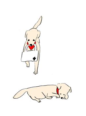 いしづかあつこ (AtsukoIshizuka)さんのラブラドールのイラスト制作への提案