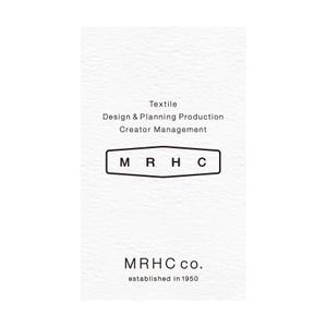 Eight DESIGN (Eight_DESIGN)さんのMRHC co.　　株式会社　丸八の名刺デザインへの提案