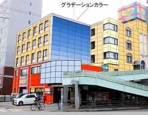 masasi3312142521さんのビルの外壁イメージデザインへの提案