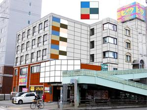 masasi3312142521さんのビルの外壁イメージデザインへの提案