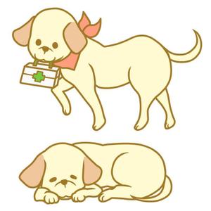 あや (Mel-Mag)さんのラブラドールのイラスト制作への提案