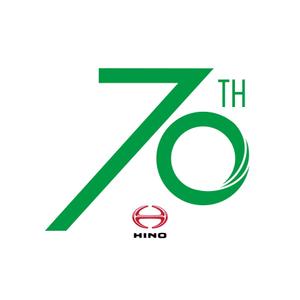 iD. (id_hiro)さんの広島日野自動車株式会社の70周年記念ロゴ作成への提案