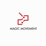 designdesign (designdesign)さんのマジックショップ事務所のサイト　「マジックムーヴメント」のロゴへの提案