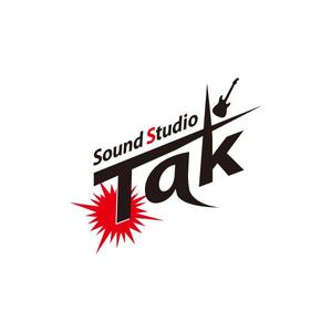 d-o2 (d-o2)さんの音楽リハーサルスタジオ「Sound Studio Tak」のロゴへの提案