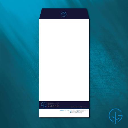 k_31 (katsu31)さんの上品さ（少しの高級感）を感じる長形3号、角型2号の封筒デザインへの提案
