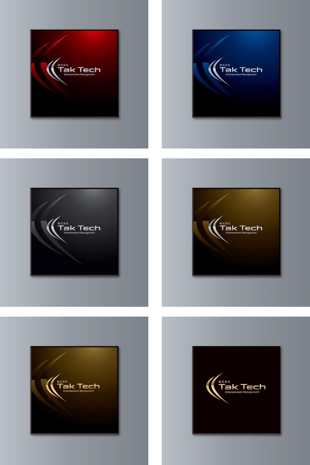 音楽スタジオ運営会社「Tak Tech」のロゴ
