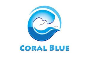 why20 (why2025)さんの小売り商品 独自ブランド「Coral Blue」のロゴへの提案