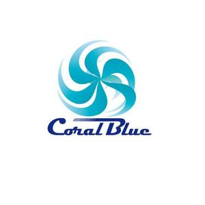 minami (mianamirande)さんの小売り商品 独自ブランド「Coral Blue」のロゴへの提案