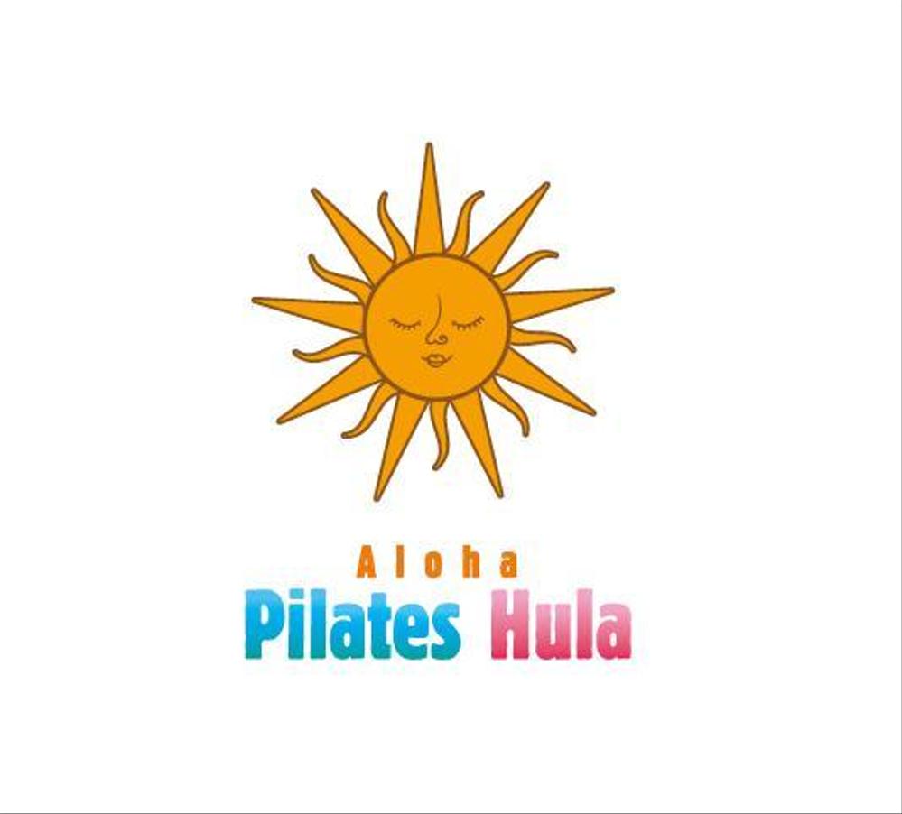 （商標登録なし）ピラティス兼フラダンススタジオ「Aloha Pilates.Aloha Hula」のロゴマーク