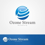 qo_opさんの新型オゾン水生成機（産業機械）「オゾンストリーム」のロゴへの提案