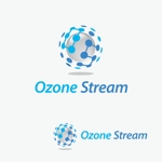 atomgra (atomgra)さんの新型オゾン水生成機（産業機械）「オゾンストリーム」のロゴへの提案