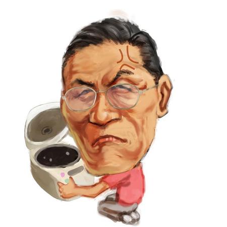 hamedalali (hamedalali)さんの阿藤快の事務所です 阿藤氏のキャラLINEスタンプ作成への提案